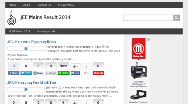 jeemainsresult2014.com