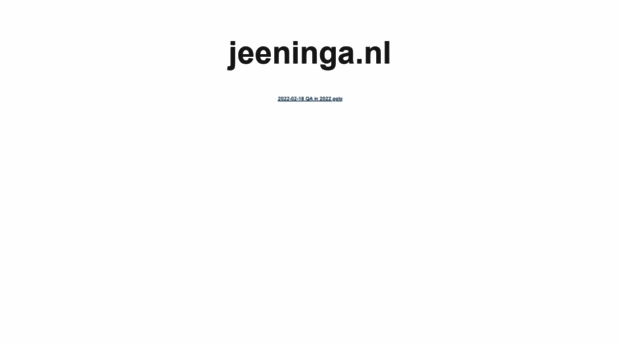 jeeninga.nl