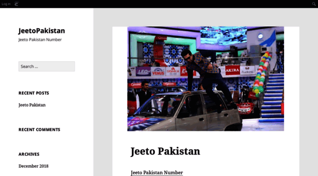 jeetopakistannumber.edublogs.org