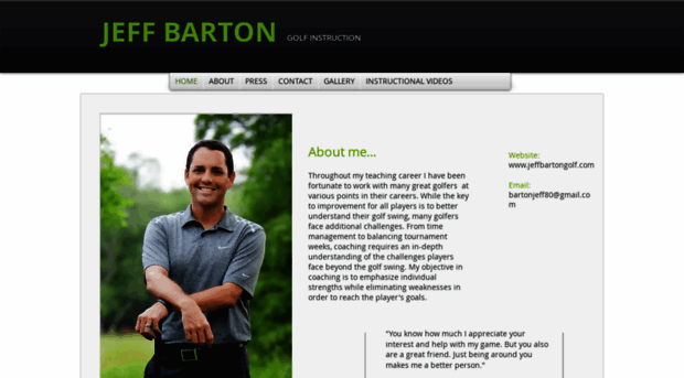 jeffbartongolf.com