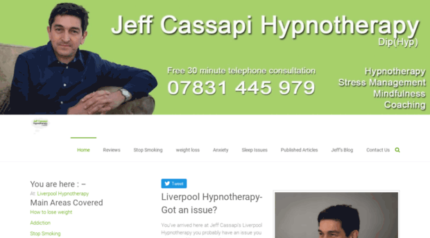 jeffcassapihypnotherapy.co.uk