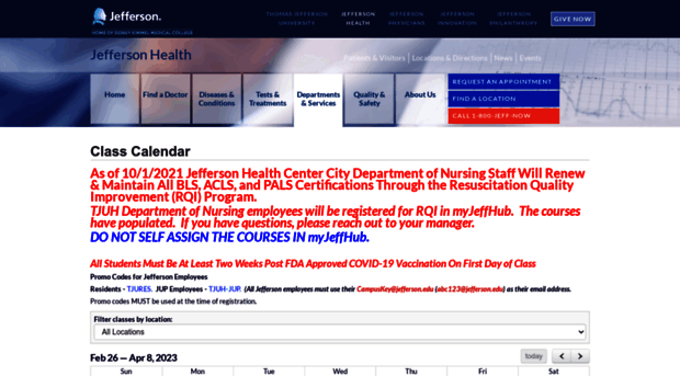 jeffersonhospital.enrollware.com
