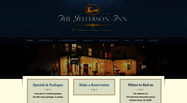 jeffersoninnsouthernpines.com