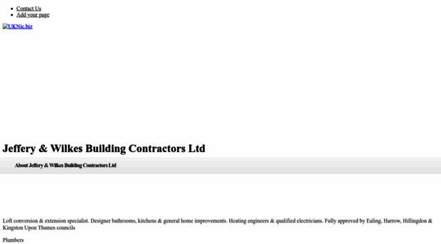 jefferyandwilkesbuildingcontractorsltd.uknic.biz