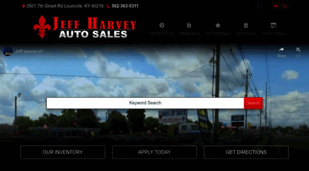 jeffharveyautosales.com