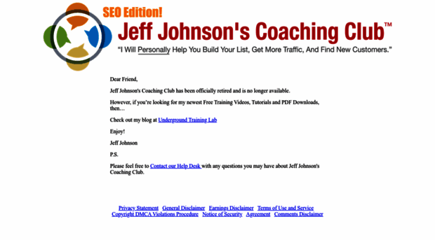 jeffjohnsonscoachingclub.com