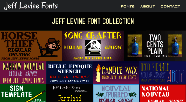 jefflevinefonts.com