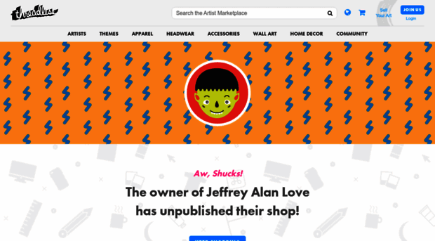 jeffreyalanlove.threadless.com