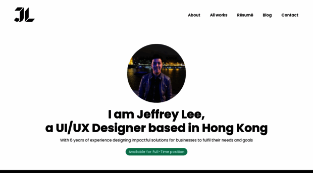 jeffreylee.design - Jeffrey Lee - UI/UX Designer i... - Jeffrey Lee