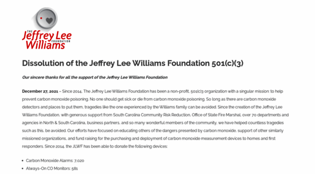 jeffreysfoundation.org