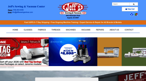 jeffssewingandvac.com