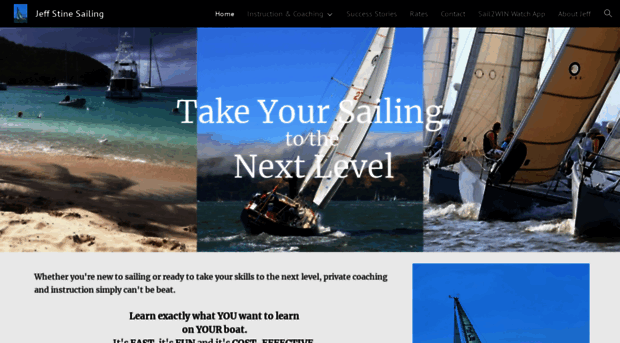 jeffstinesailing.com