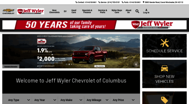 jeffwylerchevroletofcolumbus.com