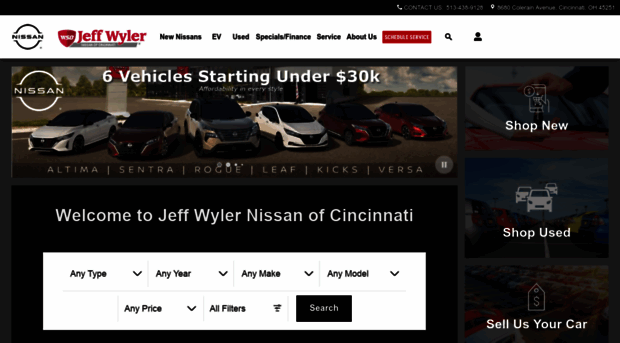 jeffwylernissanofcincinnati.com