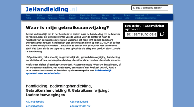 jehandleiding.nl