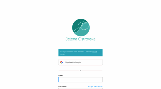 jelenaostrovska.wistia.com