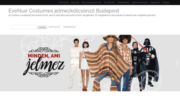 jelmezkolcsonzobudapest.com