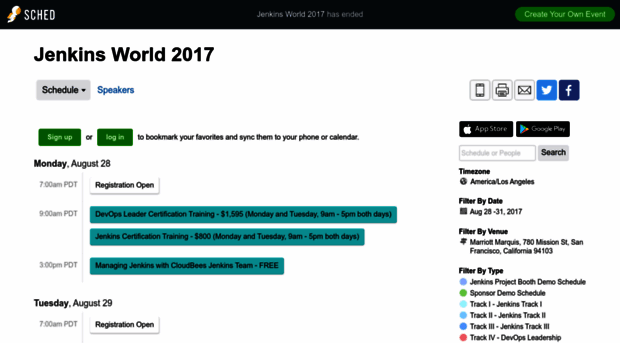 jenkinsworld20162017.sched.com