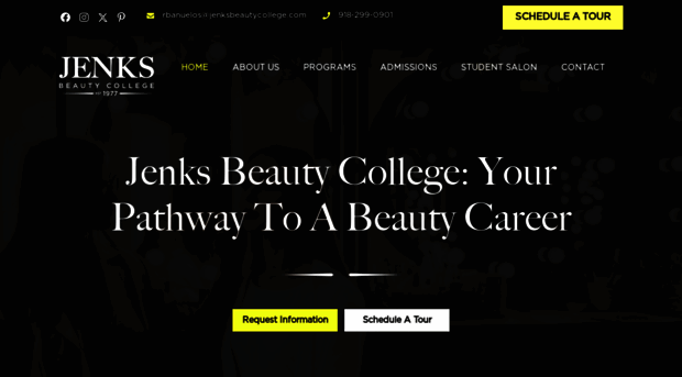 jenksbeautycollege.com