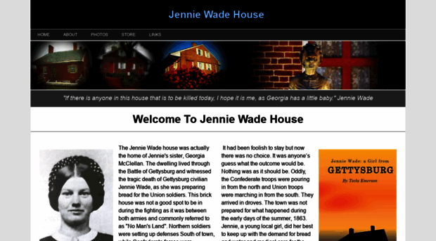 jennie-wade-house.com