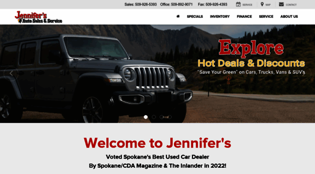 jennifersautosales.com