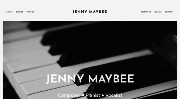 jennymaybeemusic.com