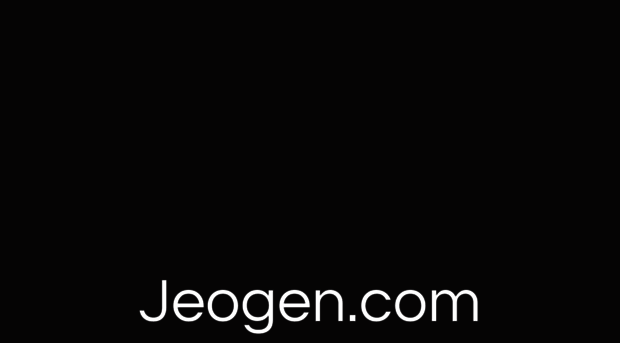 jeogen.com