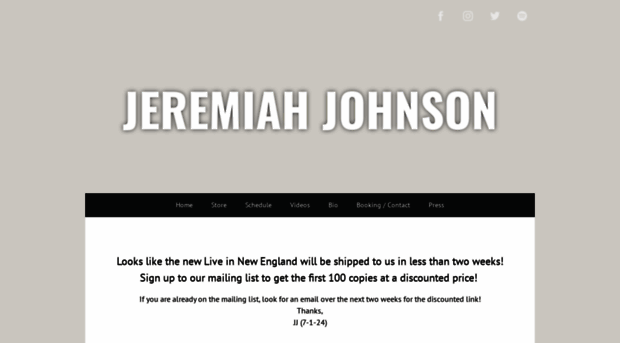 jeremiahjohnsonband.com