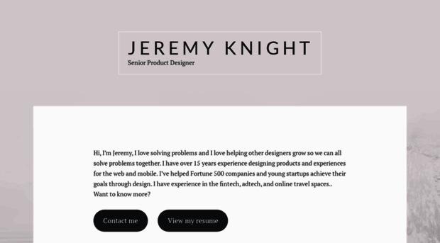 jeremy-knight.com