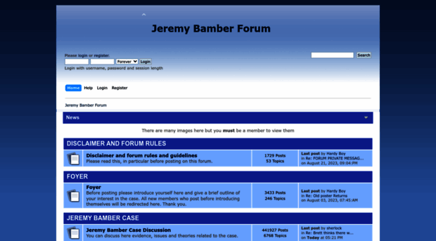 jeremybamberforum.co.uk