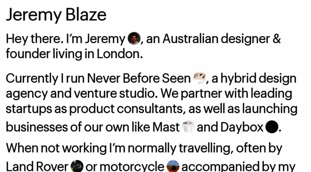 jeremyblaze.com