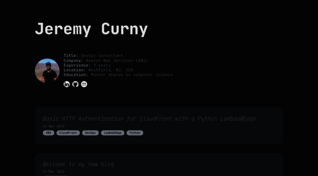 jeremycurny.com