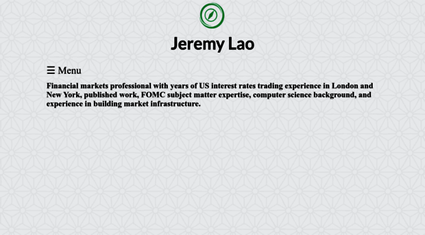 jeremylao.com