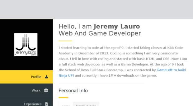 jeremylauro.com