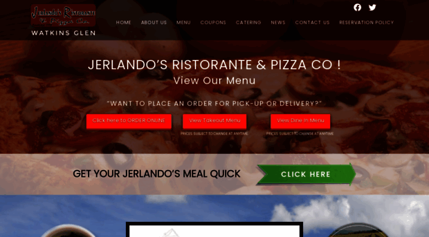 jerlandospizza.com