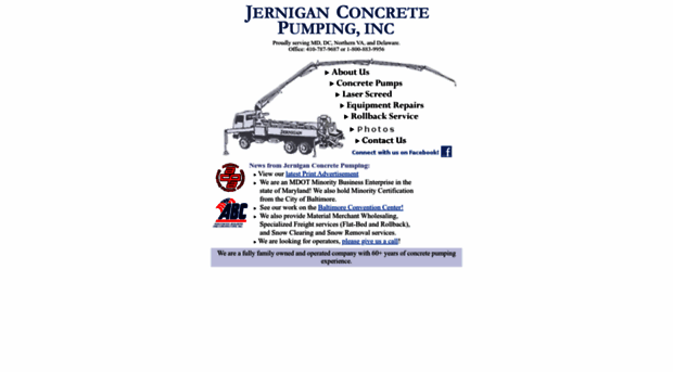 jerniganconcretepumping.com