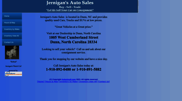 jernigansautosales.com