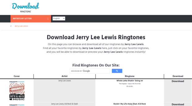 jerryleelewis.download-ringtone.com