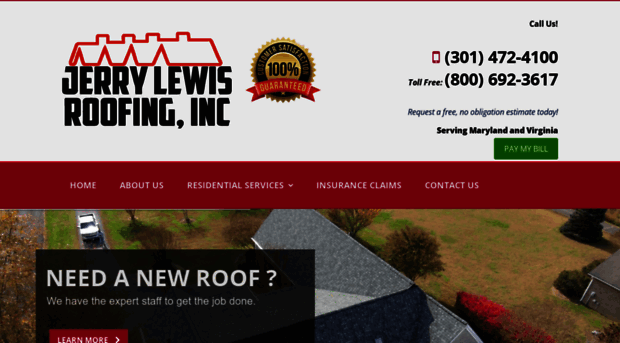 jerrylewisroofing.com