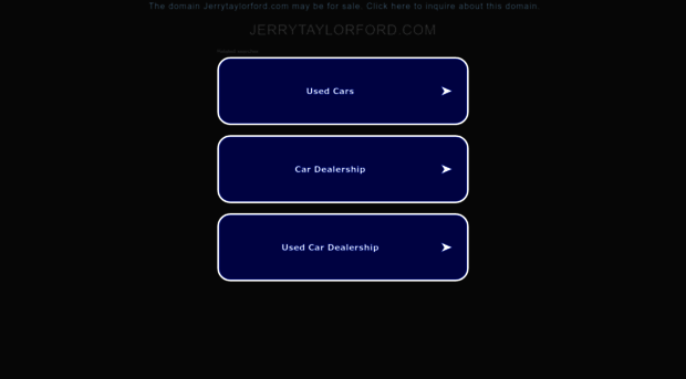 jerrytaylorford.com
