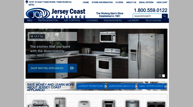 jerseycoastappliancestore.com