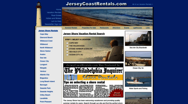 jerseycoastrentals.com