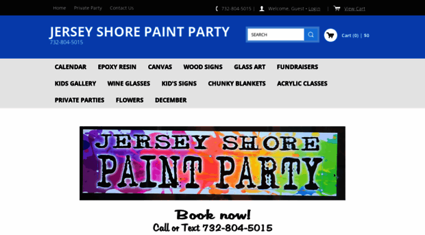 jerseyshorepaintparty.com