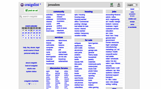 jerusalem.craigslist.org