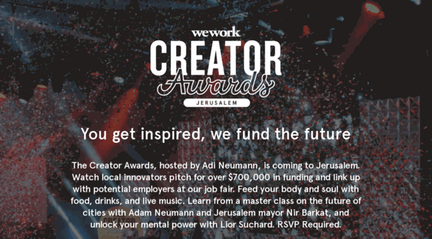 jerusalemcreatorawards.splashthat.com