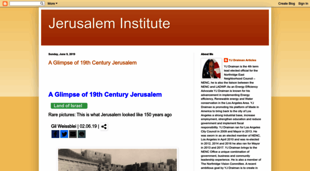 jerusaleminstitute.blogspot.com