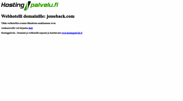 jesseback.com