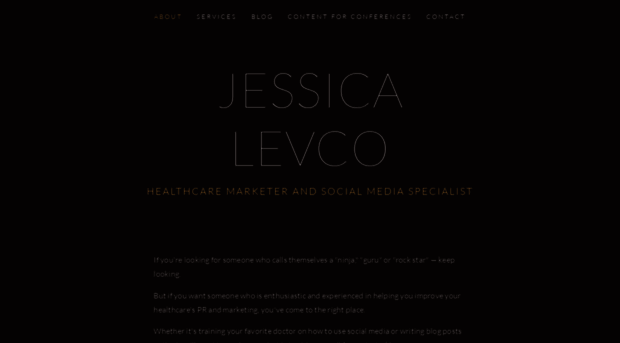 jessicalevco.com