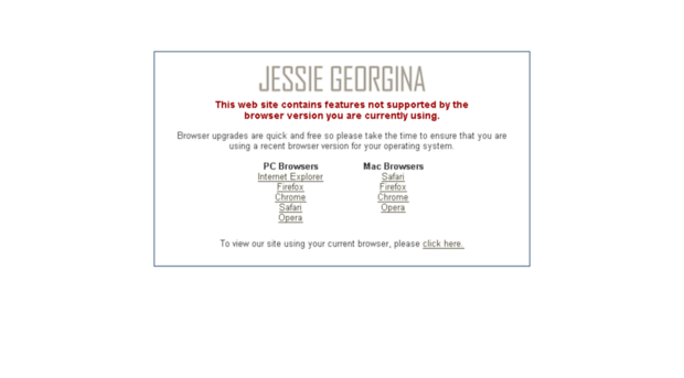 jessiegeorgina.com