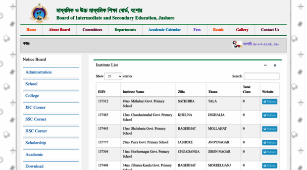 jessoreshikkhaboardmodelschoolandcollege.jessoreboard.gov.bd